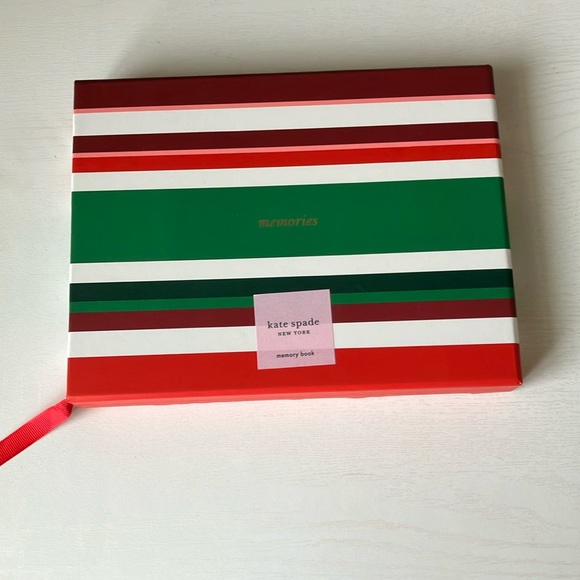 Kate Spade Jolly Stripe Memory Book (NWT) - Picture 2 of 10
